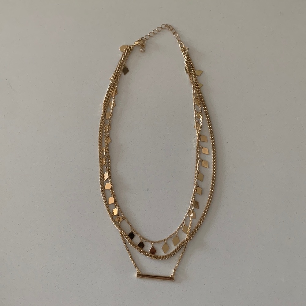 3 Layer Chain Necklace
